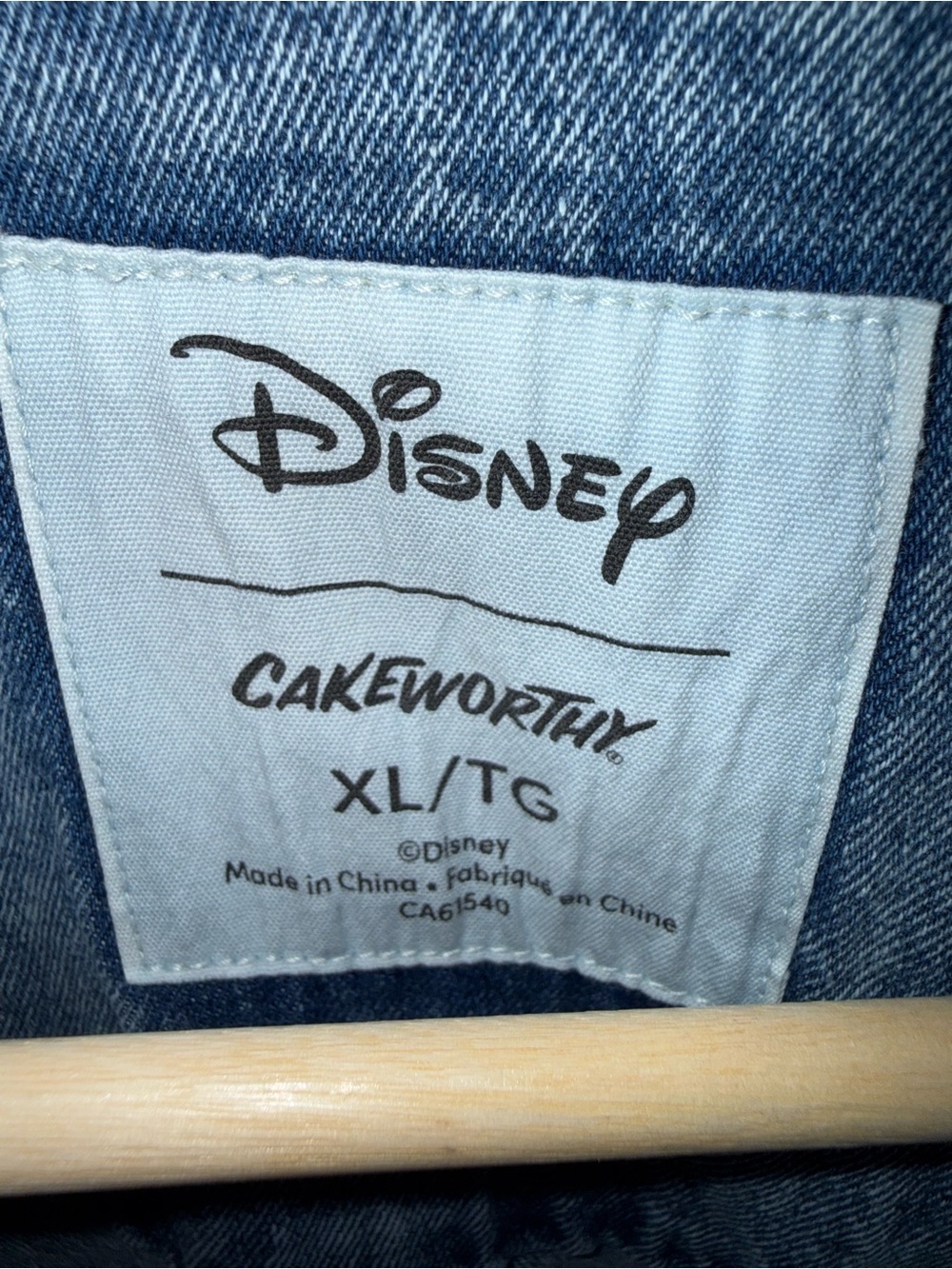Cakeworthy Disney Princess Cinderella Embroidered Denim Jacket - Picture 5 of 5